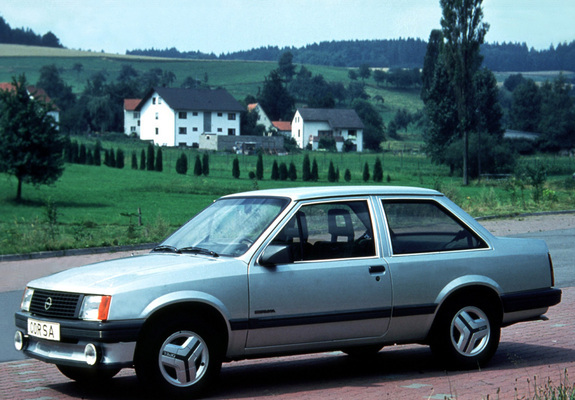Opel Corsa TR 2-door (A) 1983–85 wallpapers