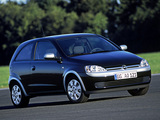 Opel Corsa 3-door (C) 2000–03 wallpapers