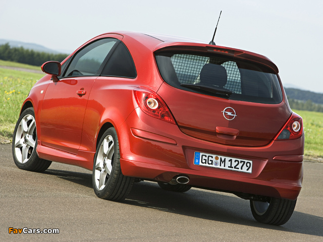 Opel Corsavan Concept (D) 2006 wallpapers (640 x 480)