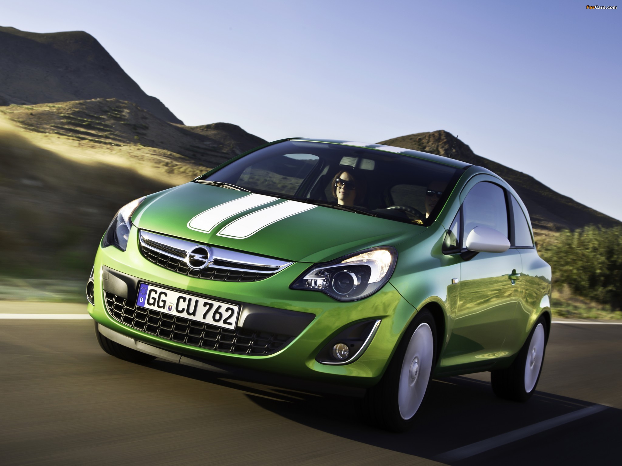 Opel Corsa Linea 3-door (D) 2010 wallpapers (2048 x 1536)