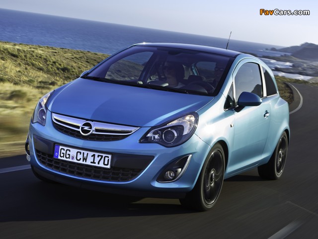 Opel Corsa Color Edition 3-door (D) 2010 wallpapers (640 x 480)