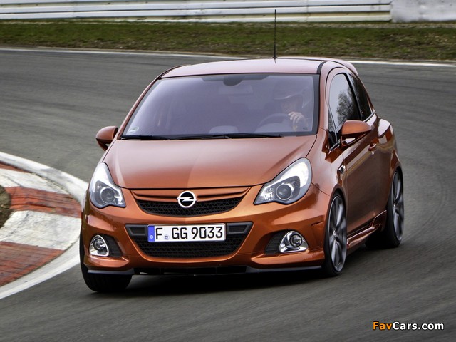 Opel Corsa OPC Nürburgring Edition (D) 2011 wallpapers (640 x 480)