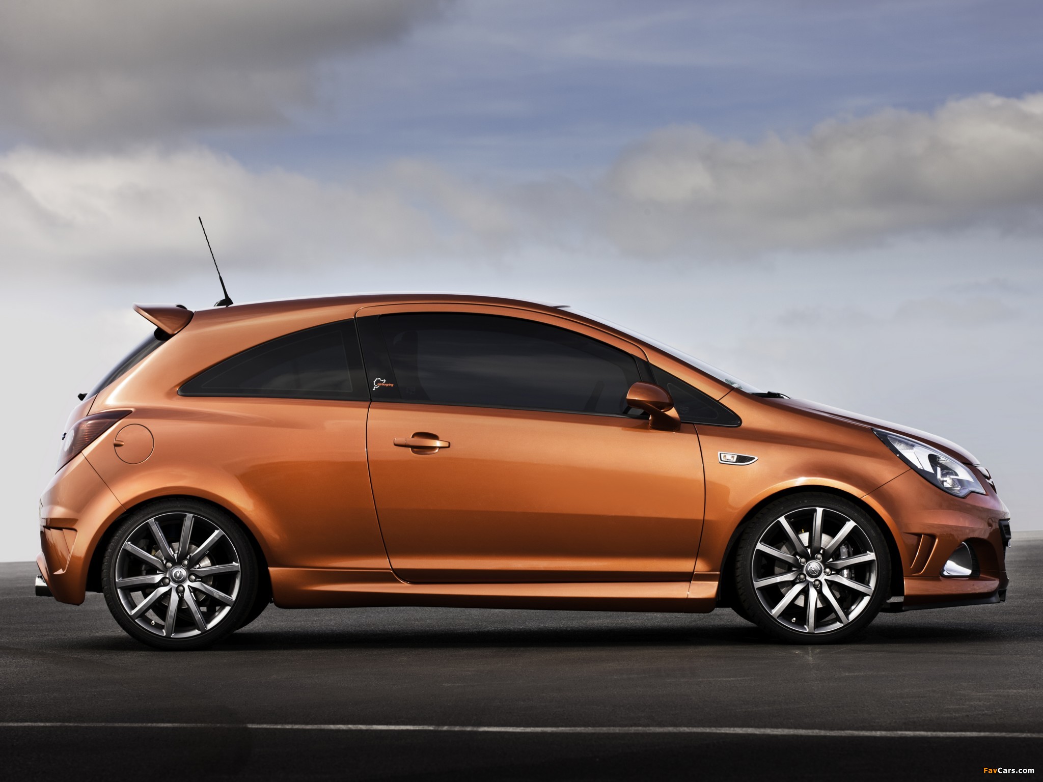 Opel Corsa OPC Nürburgring Edition (D) 2011 wallpapers (2048 x 1536)