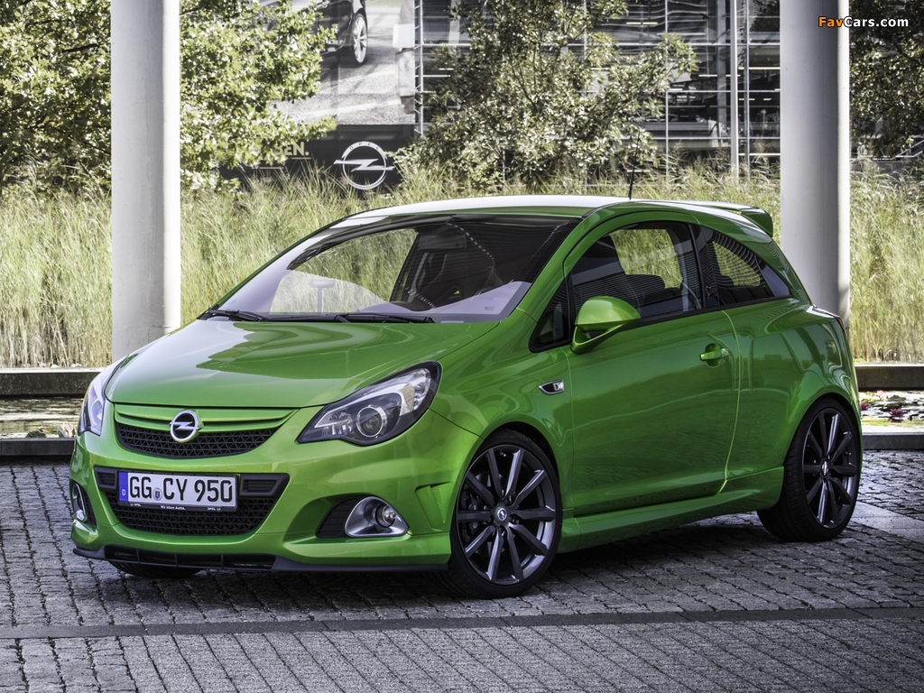 Opel Corsa OPC Nürburgring Edition (D) 2011 wallpapers (1024 x 768)