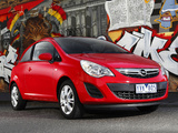Opel Corsa 3-door AU-spec (D) 2012–13 wallpapers