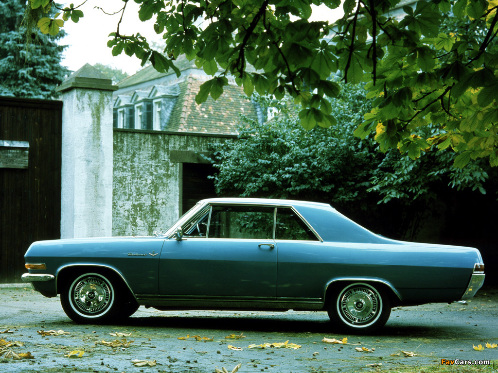 Opel Diplomat V8 Coupe (A) 1965–67 images (1024 x 768)