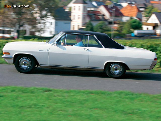 Opel Diplomat V8 Coupe (A) 1965–67 photos (640 x 480)