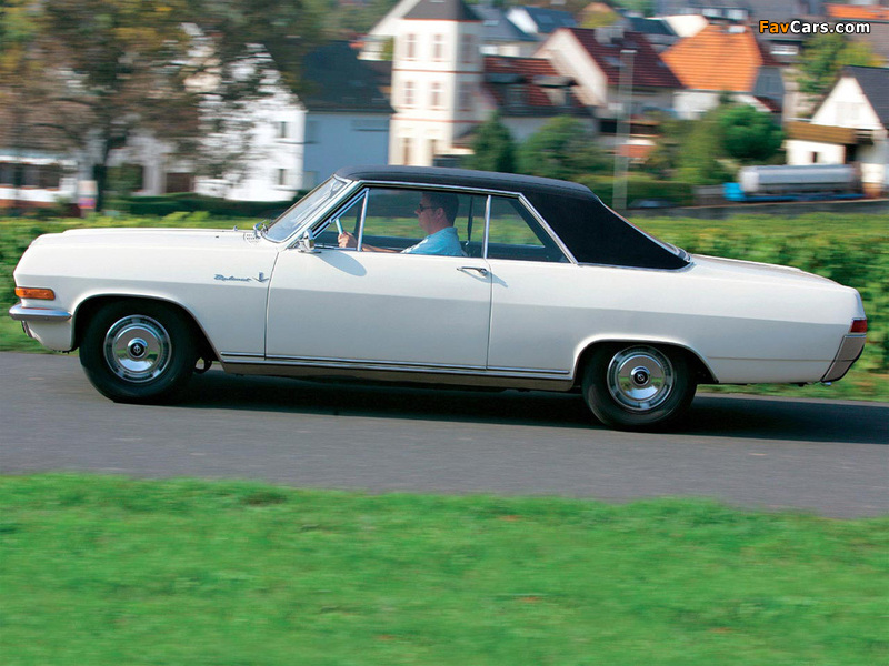 Opel Diplomat V8 Coupe (A) 1965–67 photos (800 x 600)