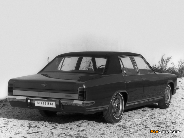 Opel Diplomat V8 (B) 1969–77 pictures (640 x 480)
