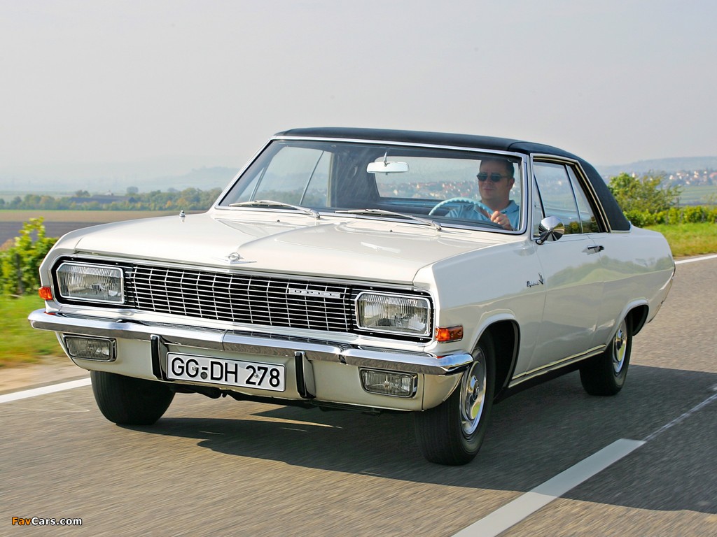 Photos of Opel Diplomat V8 Coupe (A) 1965–67 (1024 x 768)