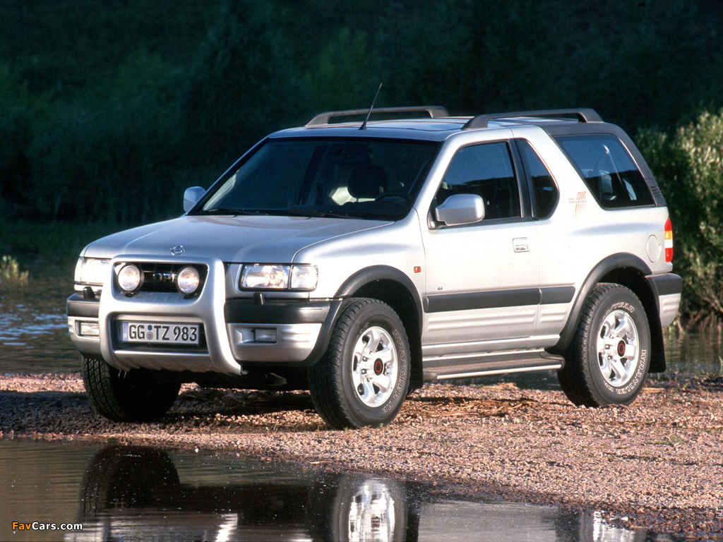 Images of Opel Frontera Sport (B) 1998–2003 (1024 x 768)