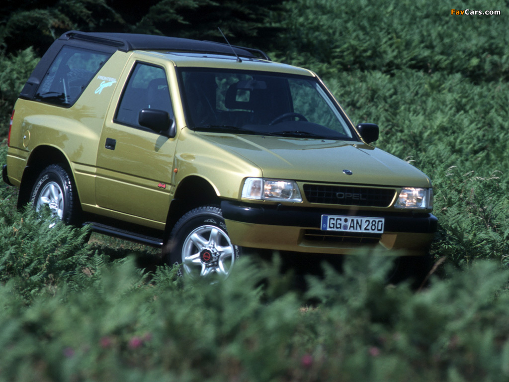 Opel Frontera Sport (A) 1992–98 images (1024 x 768)