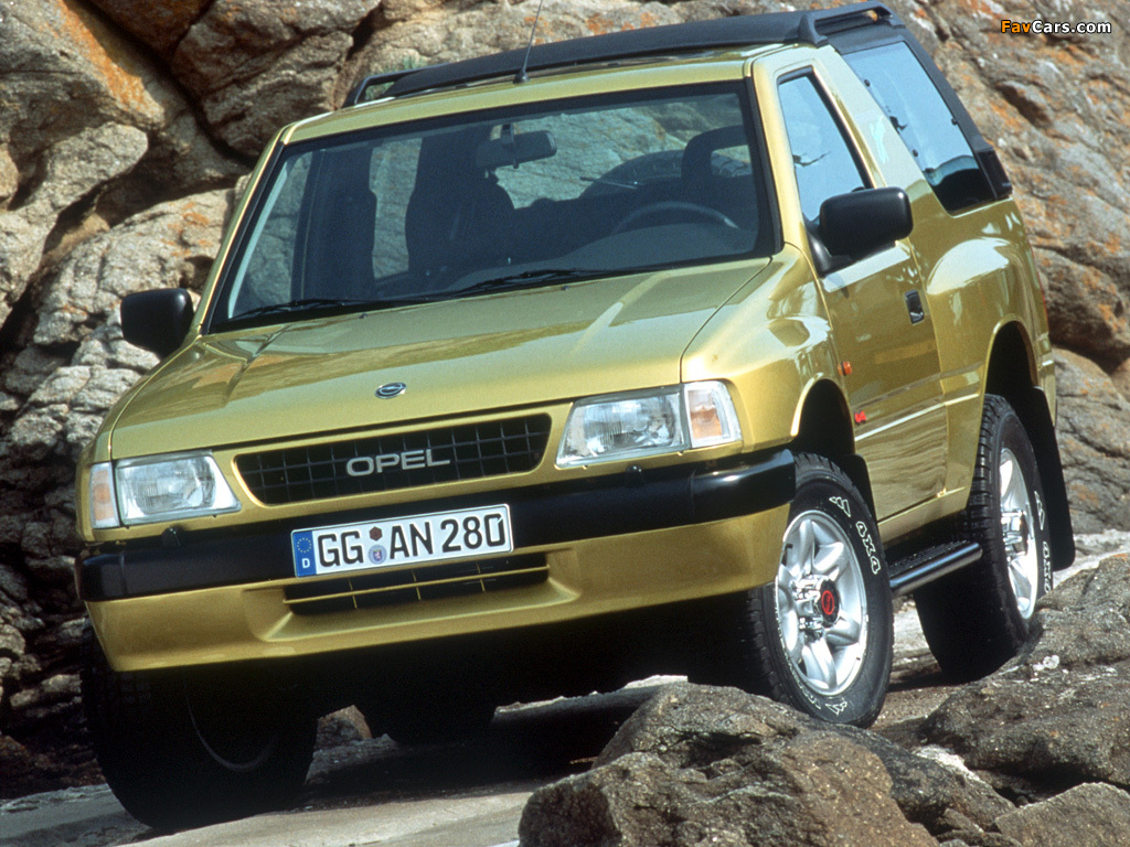 Opel Frontera Sport (A) 1992–98 images (1024 x 768)