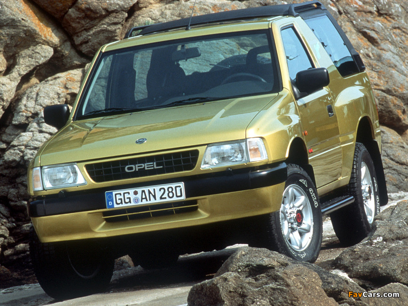 Opel Frontera Sport (A) 1992–98 images (800 x 600)