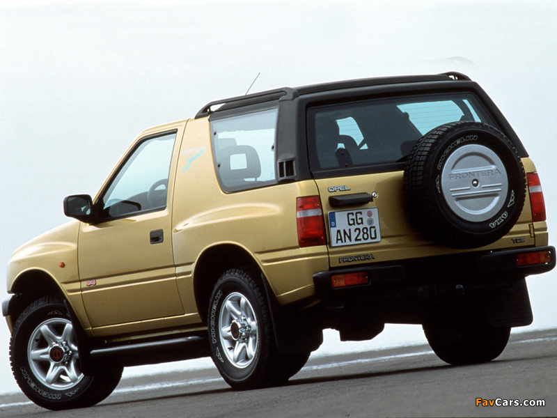 Opel Frontera Sport (A) 1992–98 photos (800 x 600)