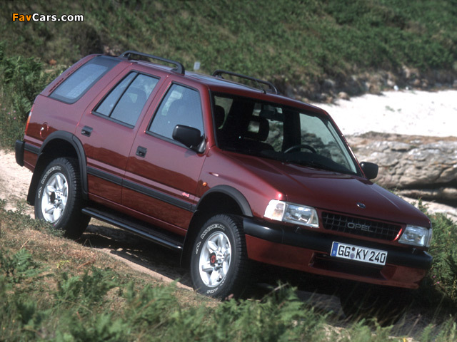 Opel Frontera (A) 1992–98 pictures (640 x 480)