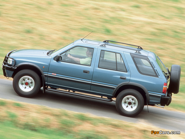 Opel Frontera (A) 1992–98 wallpapers (640 x 480)