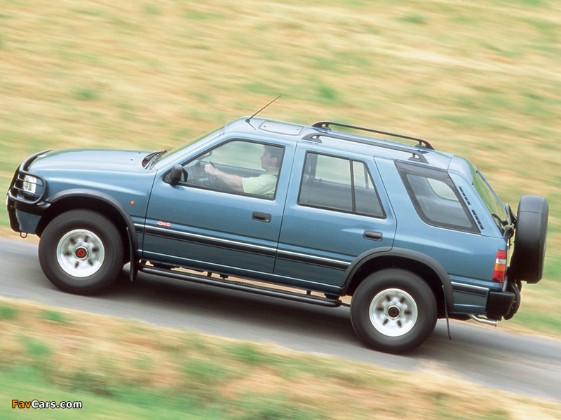 Opel Frontera (A) 1992–98 wallpapers (800 x 600)