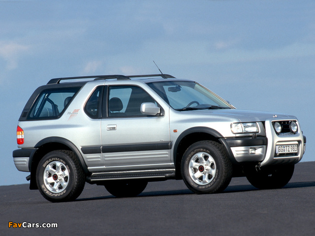 Opel Frontera Sport (B) 1998–2003 images (640 x 480)