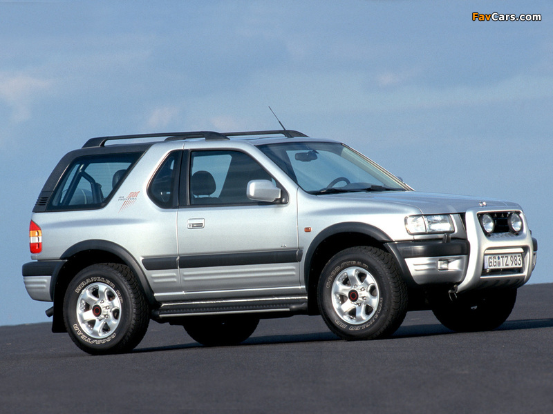 Opel Frontera Sport (B) 1998–2003 images (800 x 600)