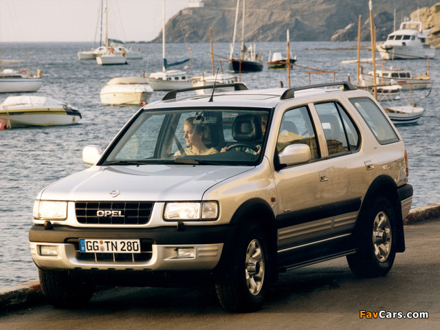 Opel Frontera (B) 1998–2003 images (640 x 480)