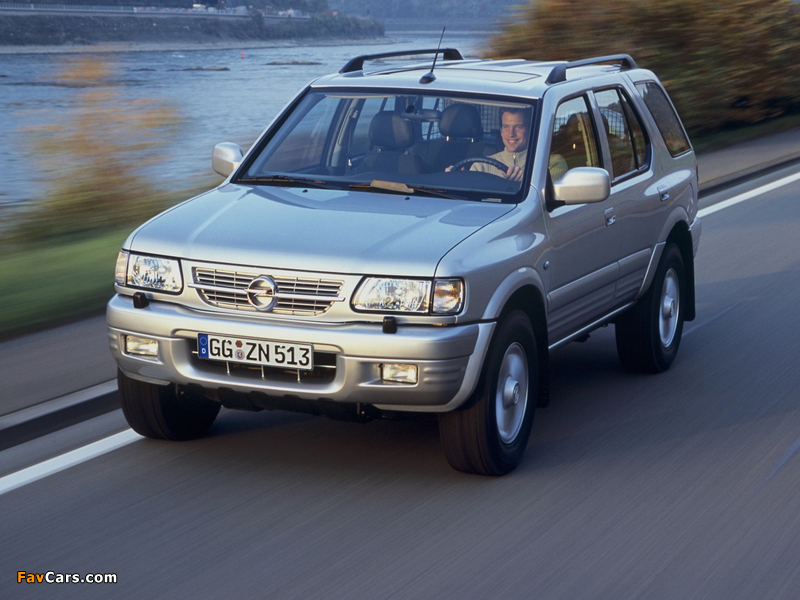 Opel Frontera (B) 1998–2003 images (800 x 600)