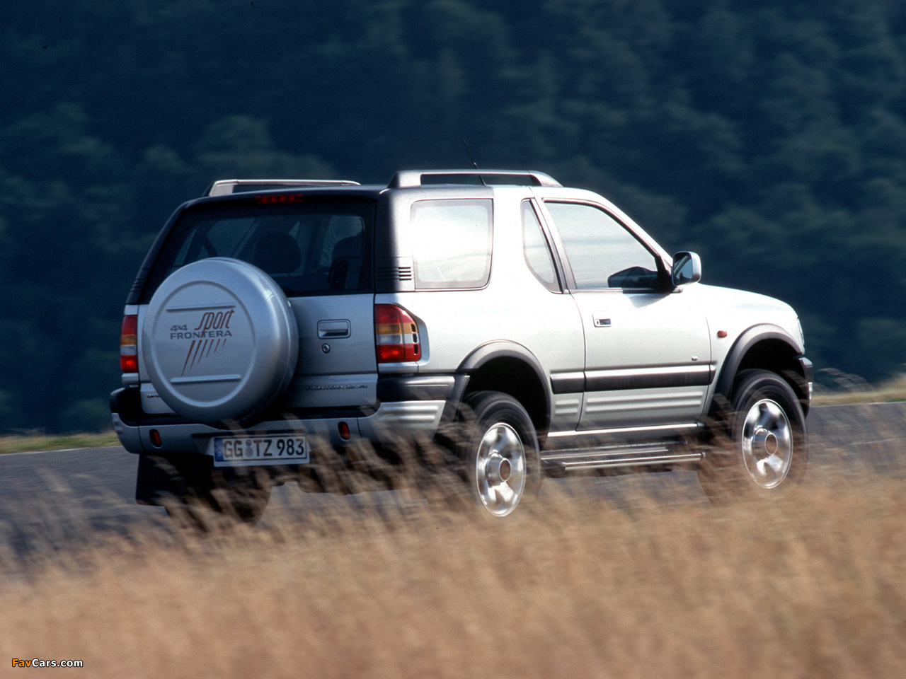 Opel Frontera Sport (B) 1998–2003 photos (1280 x 960)
