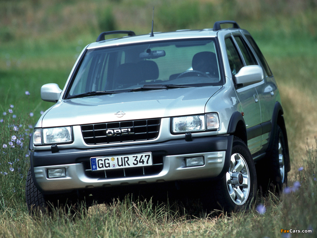 Opel Frontera (B) 1998–2003 photos (1024 x 768)