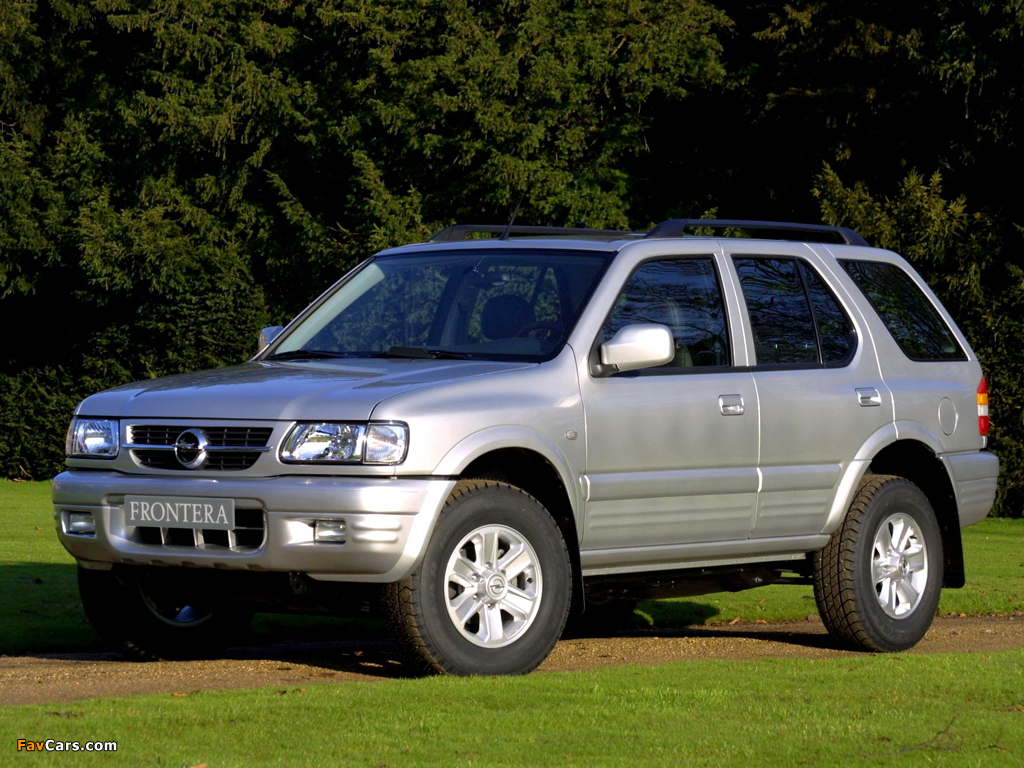 Opel Frontera (B) 1998–2003 photos (1024 x 768)