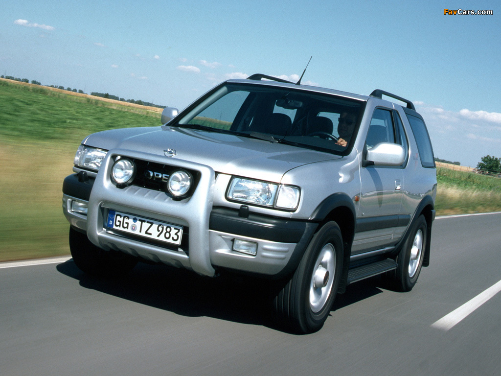 Opel Frontera Sport (B) 1998–2003 pictures (1024 x 768)