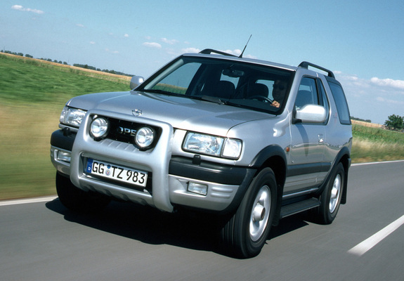 Opel Frontera Sport (B) 1998–2003 pictures