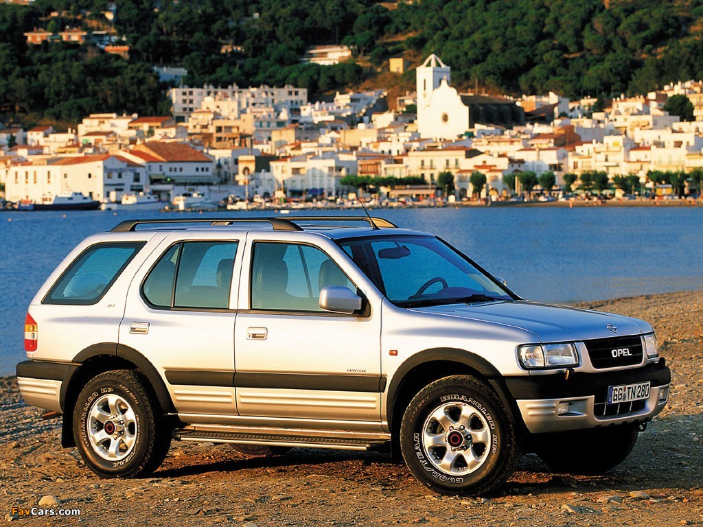 Opel Frontera (B) 1998–2003 wallpapers (1024 x 768)