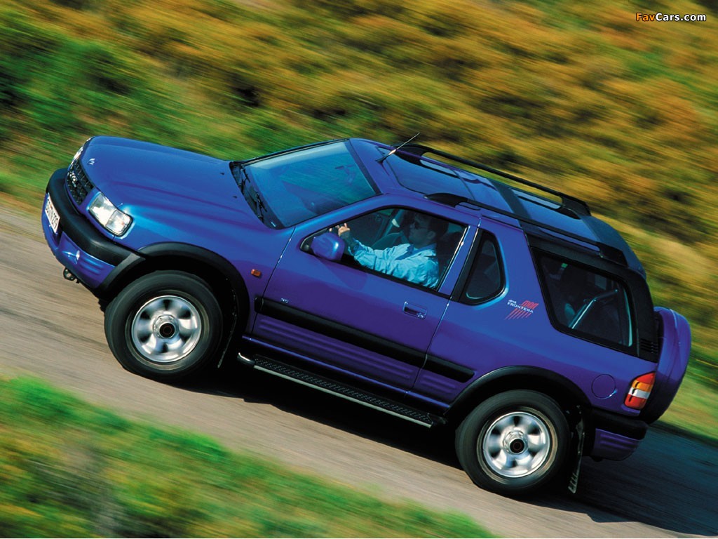 Opel Frontera Sport (B) 1998–2003 wallpapers (1024 x 768)