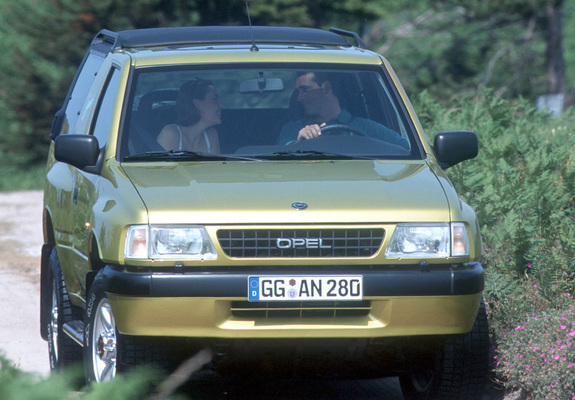 Photos of Opel Frontera Sport (A) 1992–98