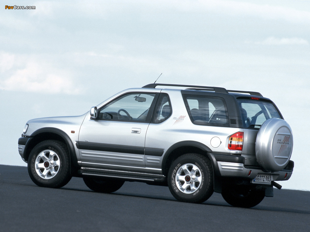 Photos of Opel Frontera Sport (B) 1998–2003 (1024 x 768)