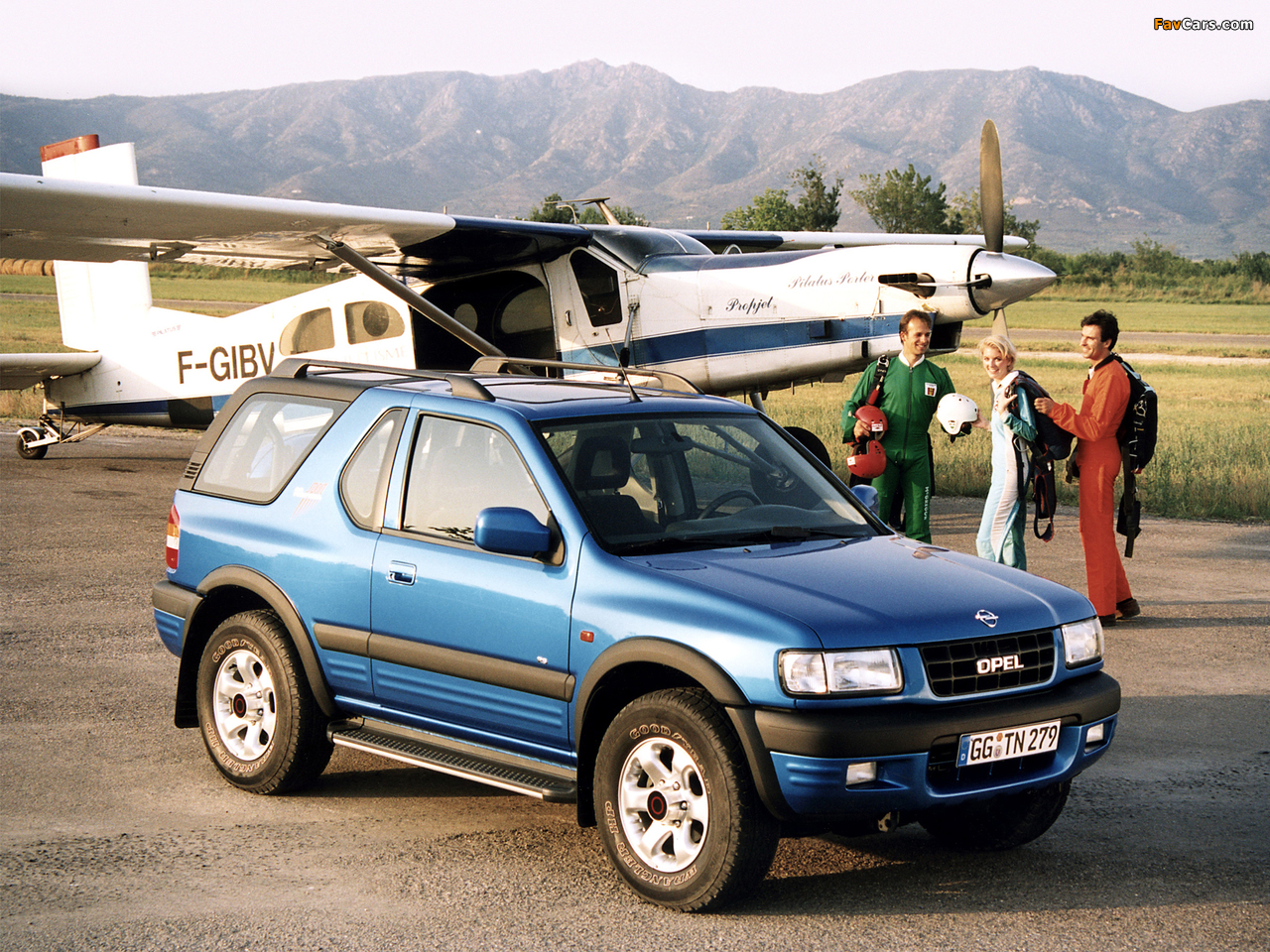 Photos of Opel Frontera Sport (B) 1998–2003 (1280 x 960)