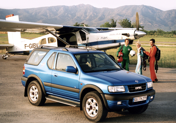 Photos of Opel Frontera Sport (B) 1998–2003