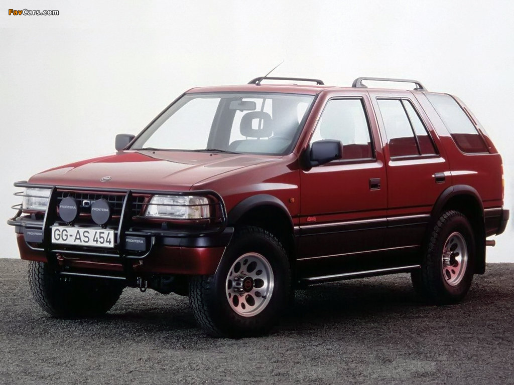 Pictures of Opel Frontera (A) 1992–98 (1024 x 768)