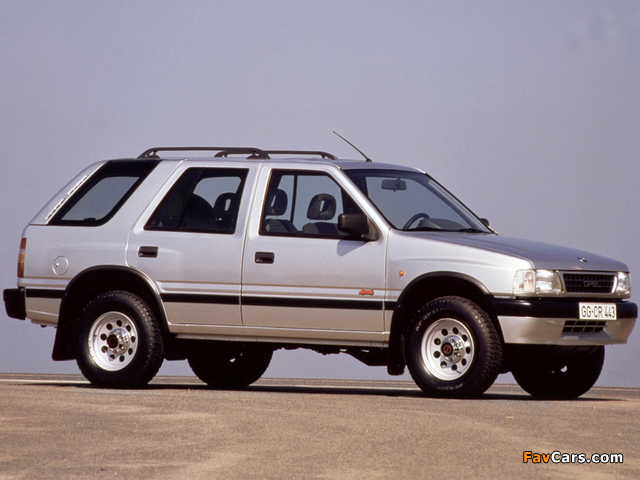 Pictures of Opel Frontera (A) 1992–98 (640 x 480)