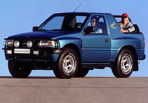 Pictures of Opel Frontera Sport (A) 1992–98