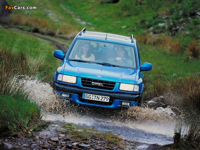 Pictures of Opel Frontera Sport (B) 1998–2003 (640 x 480)