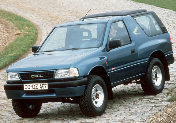 Opel Frontera Sport (A) 1992–98 wallpapers