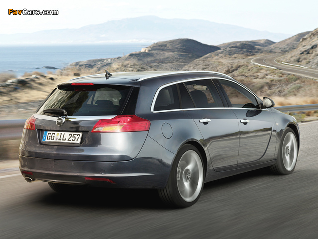Images of Opel Insignia Sports Tourer 2008–13 (640 x 480)