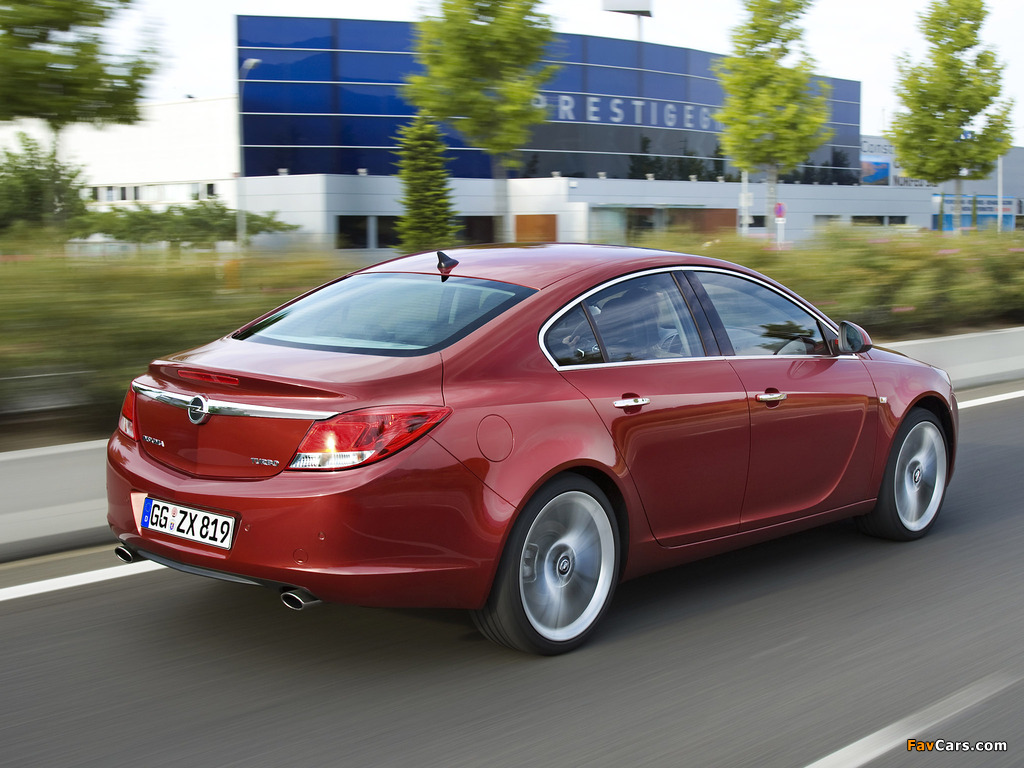 Images of Opel Insignia Turbo 2008–13 (1024 x 768)