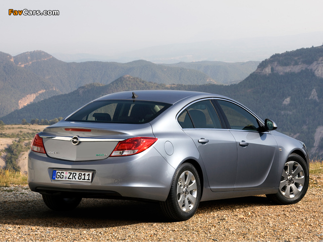 Images of Opel Insignia ecoFLEX 2009–13 (640 x 480)