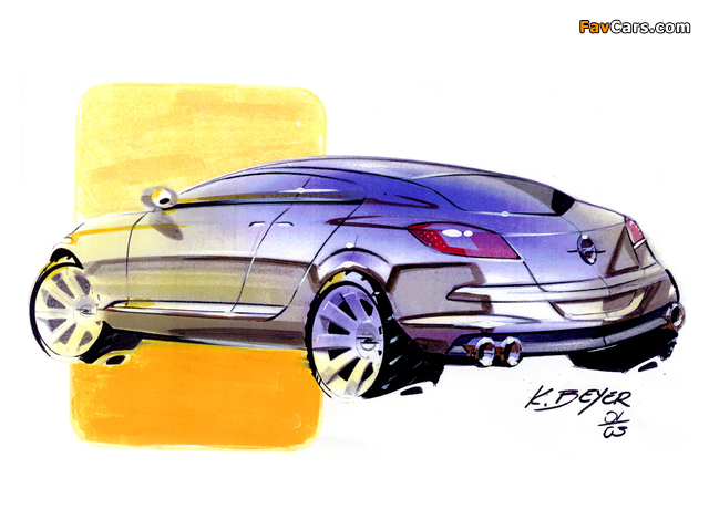 Opel Insignia Concept 2003 wallpapers (640 x 480)