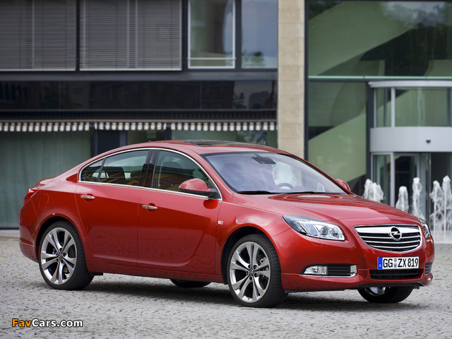 Opel Insignia Turbo 2008–13 photos (640 x 480)