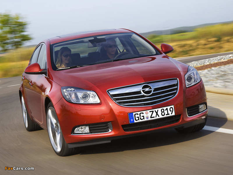 Opel Insignia Turbo 2008–13 pictures (800 x 600)