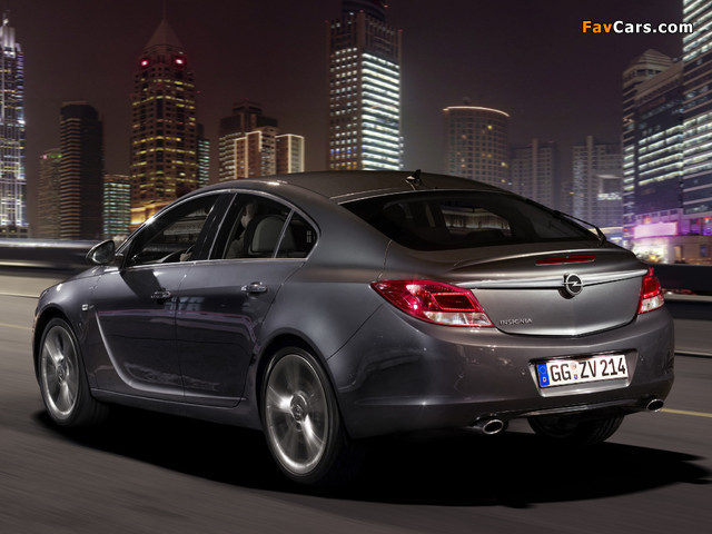 Opel Insignia Hatchback 2008 wallpapers (640 x 480)