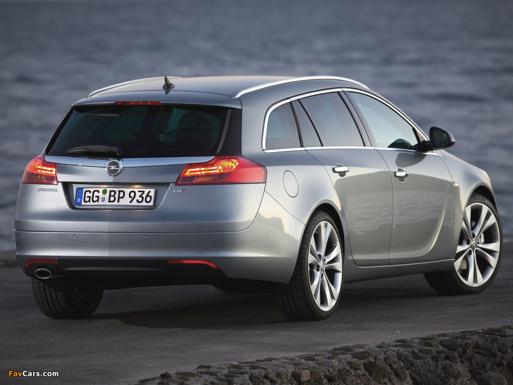 Opel Insignia Sports Tourer 2008–13 wallpapers (1024 x 768)